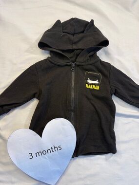 Justice League - 3M Batman Black Kids Hoodie